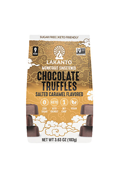 Lakanto Chocolate Truffles Salted Caramel 3.63 OZ 3.63OZ
