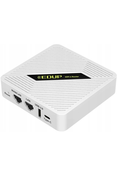 EDUPAZ Router Starlink Sistem WiFi Inteligent dual band AX1800 WiFi 6 LAN EDU...