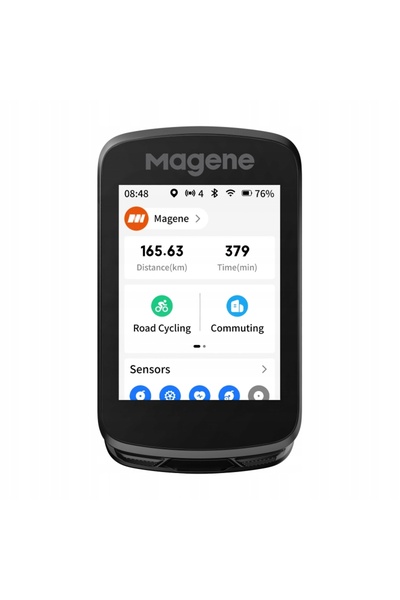 MagEnergy Ciclocomputer cu GPS și Bluetooth ANT+ MAGENE C606 V2
