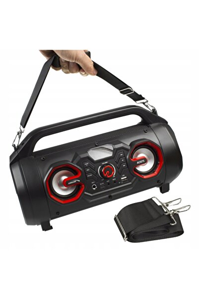 Audiocore Boxă Bluetooth cu radio și intrare wireless pentru microfon, pentru...