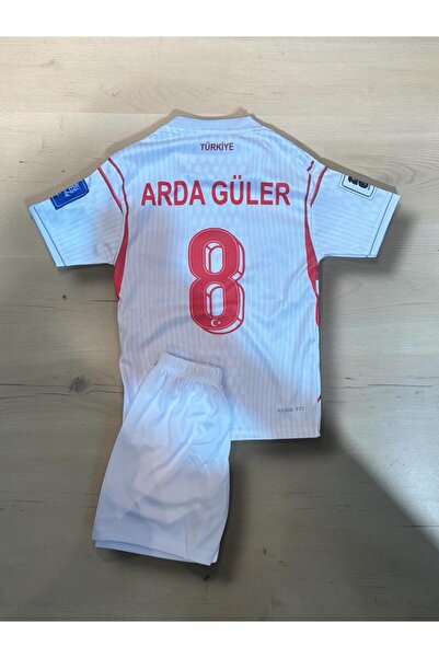 tahaspor Türkiye 2026 Arda Güler Kırmızı Beyaz Çocuk Forması Çorap Hediyeli