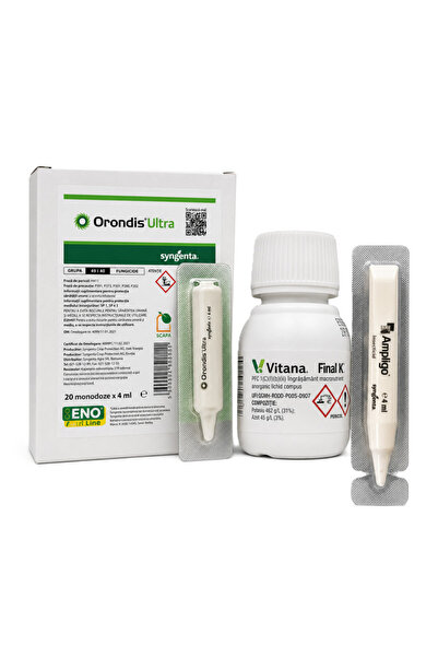 NO BRAND Pachet Legume August – Ampligo 4ml + Orondis Ultra 4ml + Final K 25m...