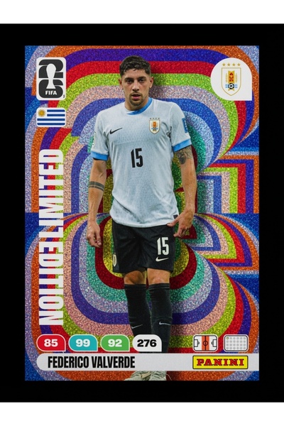 Panini FWC 26 Federico Valverde World Cup Limited Edition Card (Nadir)
