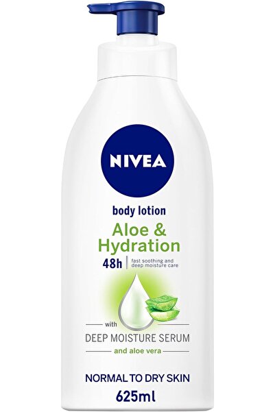 NIVEA لوشن الألوفيرا للجسم - ترطيب للبشرة العادية إلى الجافة، 625 مل