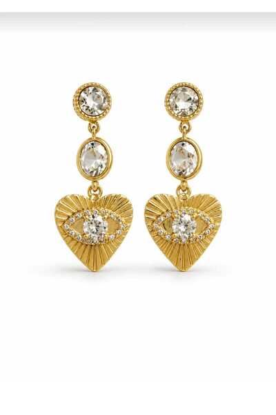 Bubbleatelier Gold Winx Heart Earrings