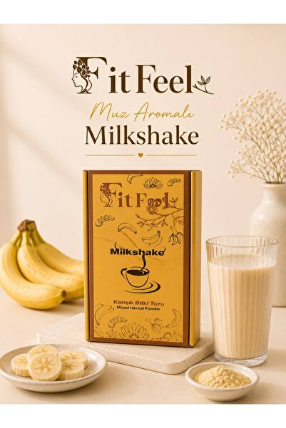 FİTFEEL Muz Aromalı Milkshake (1 Kutu)
