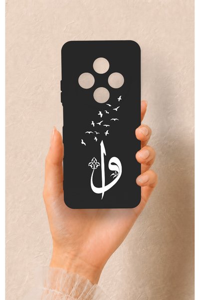 Vip Case غطاء سيليكون متوافق مع ريدمي 14C بنمط إليف فاف