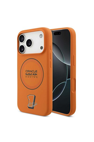 OEM Husă din silicon lichid pentru Apple iPhone 17 Pro Max, Red Bull, MagSafe...