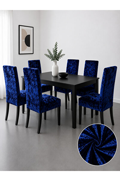 delfin HomeRoy Huse Catifea pentru Scaune – Set 6 Bucăți
