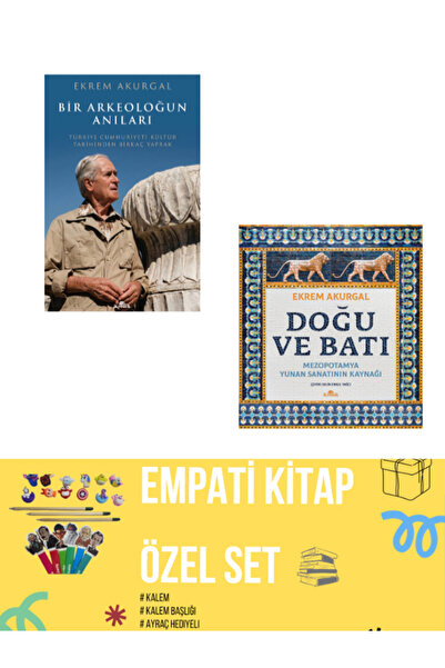 Kronik Kitap Doğu ve Batı / Bir Arkeoloğun Anıları 2 Kitap Hediyeli Set