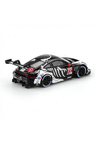 NW NessiWorld نموذج سيارة بمقياس 1/64 طراز 911 GT3 R AO Racing 2025 IMSA Peti...