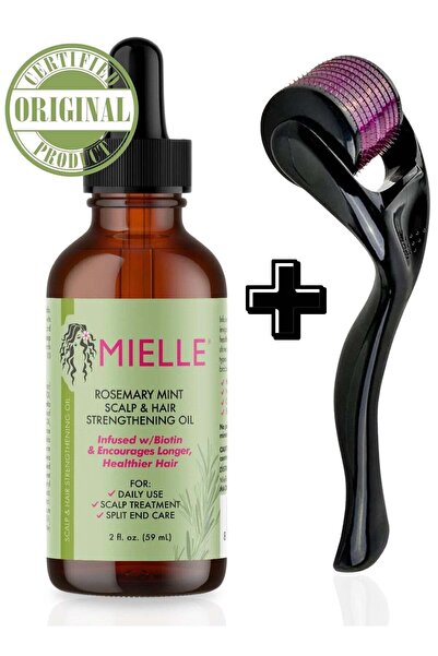 TERRION Rosemary Mint Scalp And Hair Strengthening Oil Hair Roots And Eyebrow...