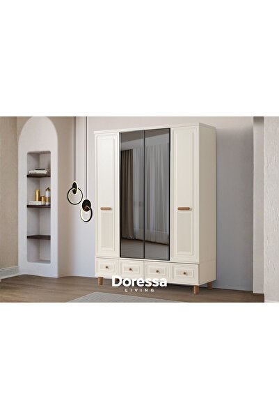 Doressa Living Solt 4 Kapılı Gardırop