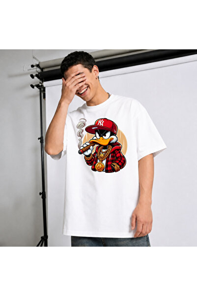 Ingift Tricou Unisex Oversize Personalizat Cartoon Street Wear Collection, 10...