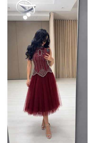 BYNAN فستان نسائي سهرة