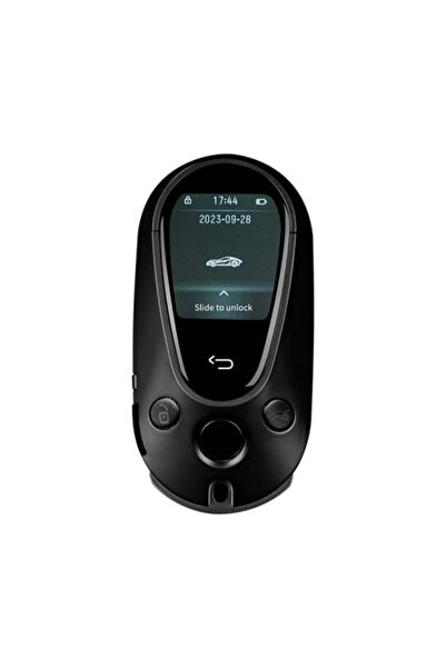 CerCip Smart Car Key with 700 Display Black, Keyless Entry Activation, 4 butt...