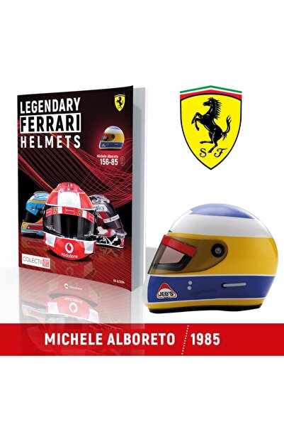 Centauri Sigilat- Alain Prost – 1990 ARAI GP2- Nr. 8- Colectia Casti F1 FERRA...