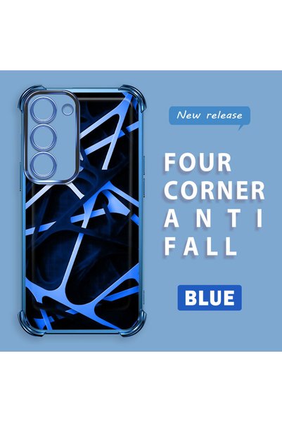 ucuc Samsung Galaxy S23 Compatible Transparent Back Four Corners Reinforced I...