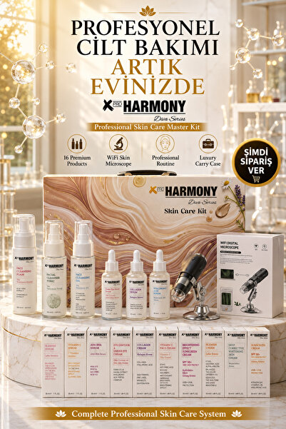 PROHARMONY Profesyonel Cilt Analiz & Bakım Seti | 16 Parça Premium Skin Care ...