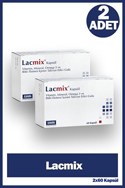 Assos Lacmix 60 Kapsül 2 Adet