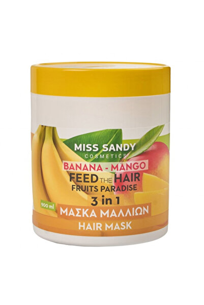 Miss Sandy ΜΑΣΚΑ ΜΑΛΛΙΩΝ 900ml - (BANANA-MANGO)