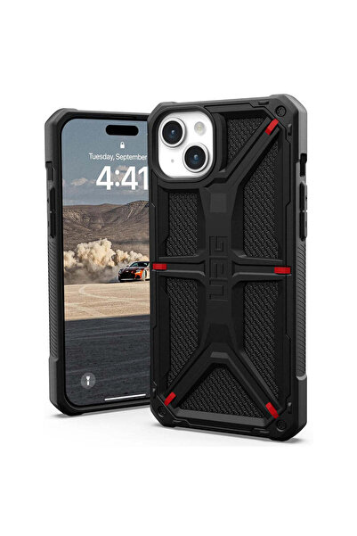 UAG Θήκη για iPhone 15 Plus, Monarch, μαύρο - μαύρο