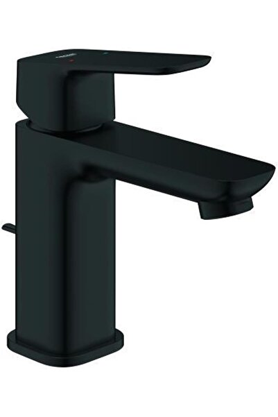 Grohe خلاط حوض كيوبو أحادي الذراع، سيراميك، أسود مطفي، تركيب بفتحة واحدة، مع ...