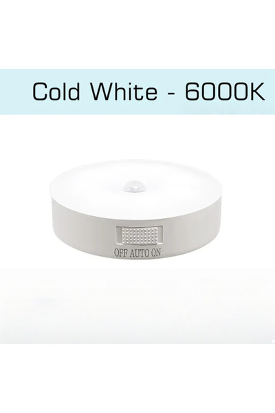 Choice white Motion Sensor Night Light USB Rechargeable Light LED Lamp for Ki...