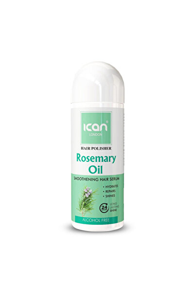 Ican London Hair Polisher Rosemary Oil Smoothening Hair Serum 207ml – Alcohol...
