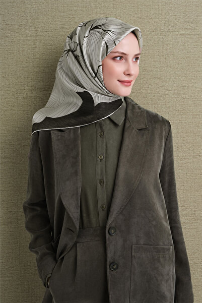 Armine Pure Silk Twill Scarf 9639D 06