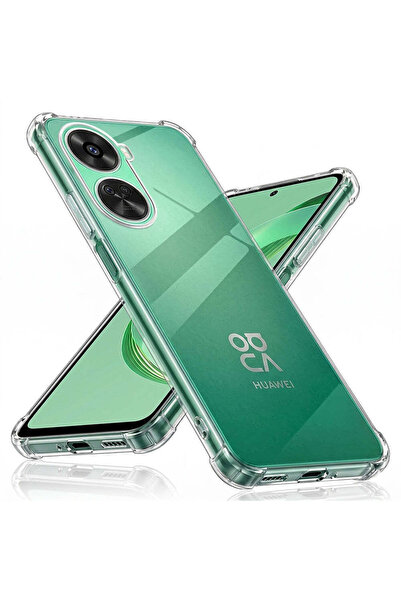 Techsuit Case for Huawei nova 11 SE, Shockproof Clear Silicone, transparent -...