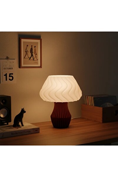 Clavo Design Mantar Tasarım Rgb Masa Lambası