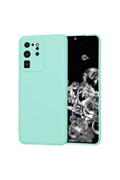 Techsuit Husă pentru Samsung Galaxy S20 Ultra 5G, SoftFlex, turcoaz - turcoaz