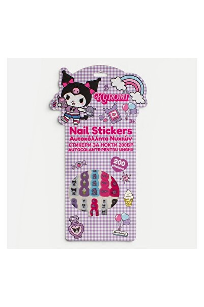 OEM Stickere/autocolante unghii copii, model Kuromi, 200 bucăți – manichiură ...