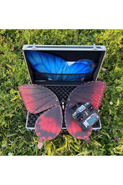 BARANOVA LED Işıklı Kelebek Ornithopter RC Uçan Drone | Uzaktan Kumandalı Biy...