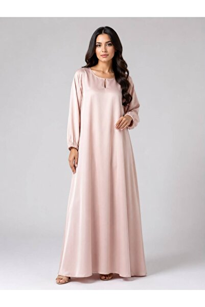 Ophelia Lumi Shine Maxi Dress – Elegant Modest Long Sleeve Dress