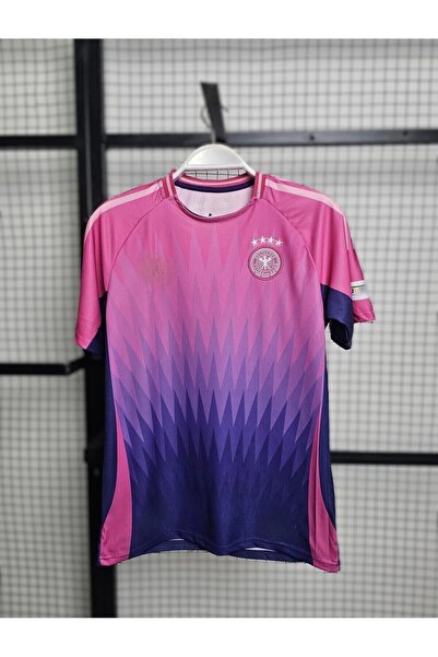 Genel Markalar ALMANYA - 2024 Euro Yetişkin Pembe Desenli forma