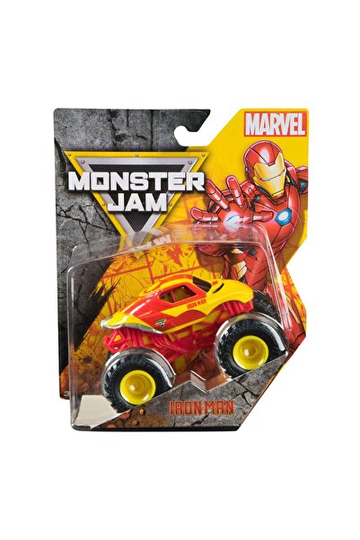 Monster Jam Marvel Iron Man Giant Truck, 1:64 scale