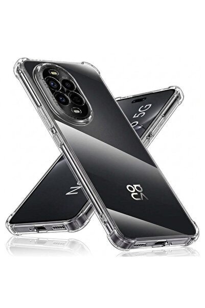 Techsuit Husă pentru Huawei nova 13 Pro, din silicon transparent, rezistentă ...