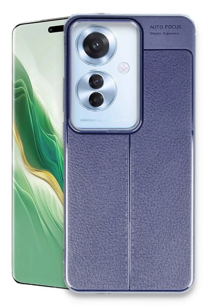 New Face غطاء ACONCEPT Reno 11F ذو التركيز التلقائي (85144) - أزرق داكن