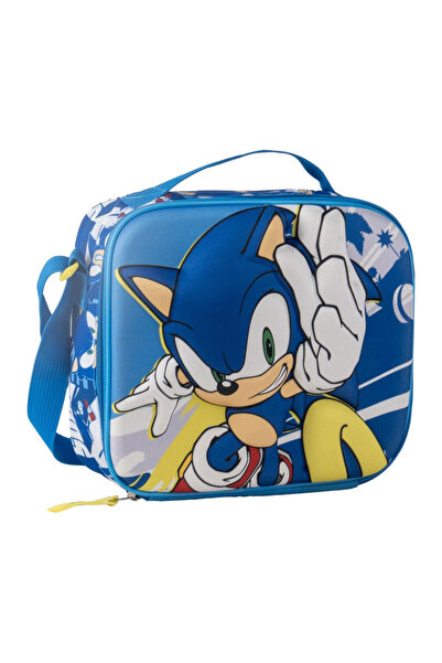 SONIC THE HEDGEHOG Sonic Ariciul Power Run Geantă termo 3D pentru prânz 26 cm