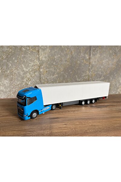 RMODELS HOBBY 1/50 ÖLÇEK (MAVİ) DAF XG + THERMOKING TRAILER 34 CM SESLİ IŞIKLI