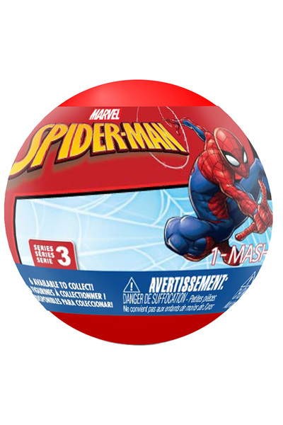 SPIDERMAN Bila cu figurina surpriza, Mash Ems, Spiderman, S3