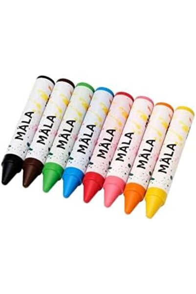 Yıldızan Albemo Mala Crayons, Assorted Colors 888483