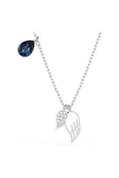 Swarovski 5734554 Ss Te Symbolıca:Necklace Wıng Blu/Rhs