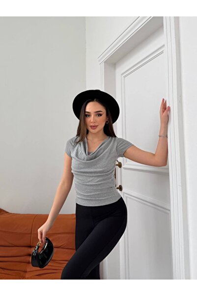 Limon DEGAJE YAKA BLUZ