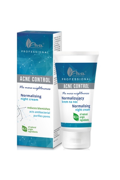 Ava Laboratorium Acne Control Professional - Normalising night cream - Crema ...