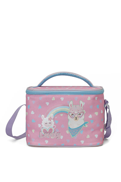 Polaris Beslenme Çantası Kız Çocuk Çok Renkli BTS PINK LAMA BC