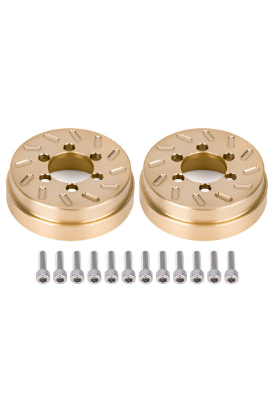 Choice1 2PCS 2/4Pcs Brass Internal Counterweight 62g for 1.9 2.2 inch Wheel R...