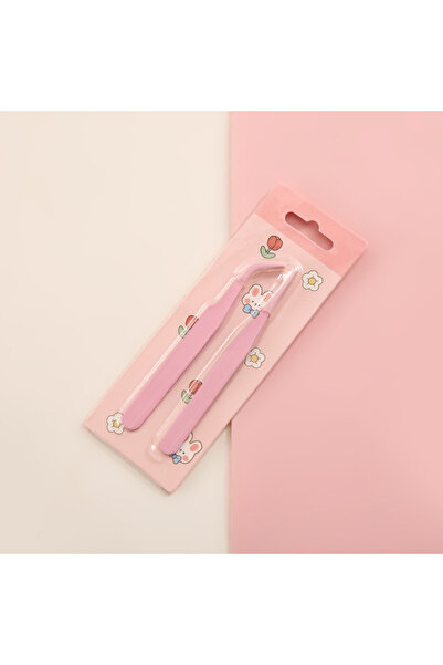 choice2 1pcs 2-Piece Macaron-Colored Stainless Steel Tweezers Set for Scrapbo...